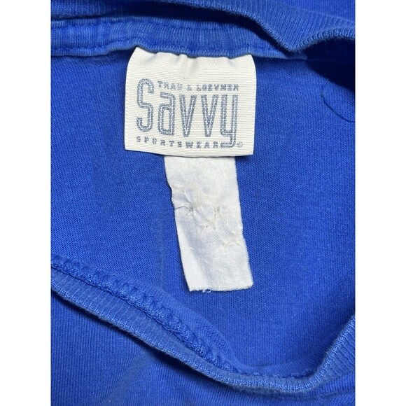 Akron Zips Vintage Single Stitch T Shirt Kangaroo Logo Savvy Sportswear L / XL ? - Picture 5 of 5